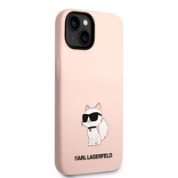 Karl Lagerfeld KLHCP14MSNCHBCP iPhone 14 Plus 6.7" hardcase roosa/roosa Silicone Choupette