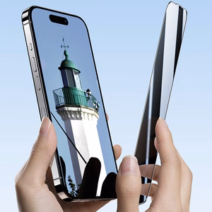 Benks Karastatud klaas Ultra Shield Privacy (FK66) jaoks Iphone 16 Pro Max must (Thin Edge)