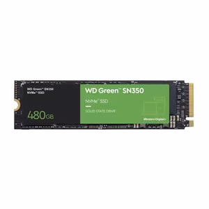 SanDisk WDS480G2G0C SSD-ketas, 480 GB, M.2, PCI Express 3.0, NVMe, lugemiskiirus 2400 MB/s, kirjutuskiirus 1650 MB/s, MTBF 1 000 000 h, 60 TBW