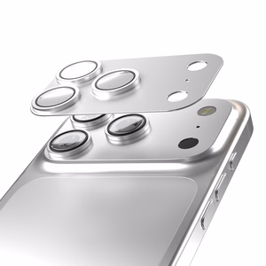 Etteri kaamera objektiivi kaitse iPhone 17 Pro Max hõbedane