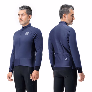 Rockbros YDWT014 Winter Fleece Double Layer Cycling Jacket Size L - Blue