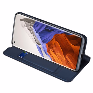 DUX DUCIS Skin Pro raamaturiiuli tüüpi ümbris Xiaomi Mi 11 Pro jaoks sinine