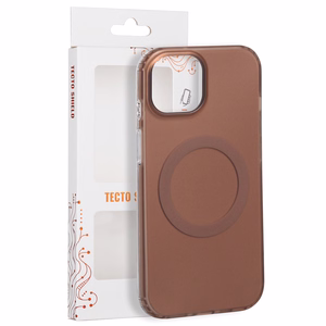 Tecto Shield Mistiq Mag ümbris mudelile iPhone 15 6,1", pruun