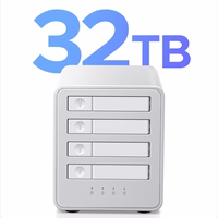 Orico 8848RC3 DAS seeria 4-pesaline 2.5" HDD/SSD kettamassiiv - valge