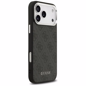 Guess 4G Classic Logo MagSafe ümbris jaoks iPhone 17 Pro Max - must