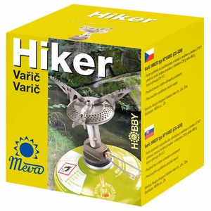 Meva HIKER matka-gaasipliit keerme- või ventiiliga gaasiballoonidele, 2,4 kW, 70 g