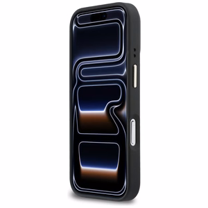 Karl Lagerfeld Croco KL Script Logo MagSafe Ümbris for iPhone 17 Pro - must