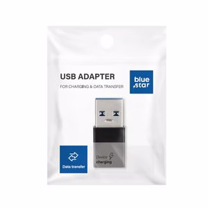 Adapter Type C USB A 3.0 Blue Star - must