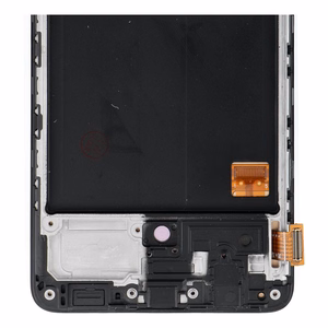 REWA OLED LCD-ekraan raamiga SAMSUNG A51 4G jaoks, must