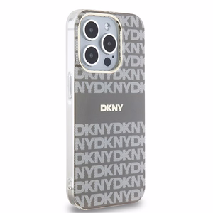 DKNY IML Mono & Stripe MagSafe ümbris jaoks iPhone 15 Pro Max - beige