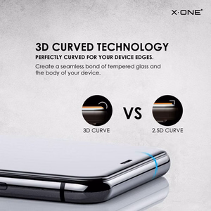 X-ONE Full Cover Extra Strong Matte - jaoks iPhone 16 Pro Max/17 Pro Max Karastatud klaas 9H