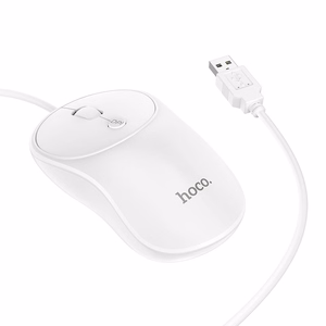 Juhtmega hiir Hoco USB A 1600 dpi GM13 valge