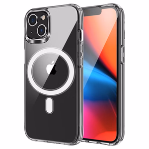 CLEAR MAG ÜMBRIS (MID) compatible with MagSafe jaoks IPHONE 12 Pro Max läbipaistev