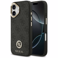 Guess 4G Strass Logo MagSafe ümbris jaoks iPhone 17 - must