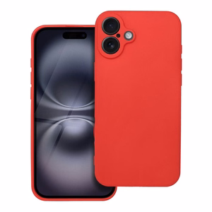 SOFT Ümbris jaoks IPHONE 16 Plus punane