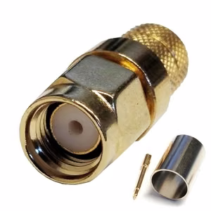 SMA-male Crimp Connector jaoks RG6 Kaabel