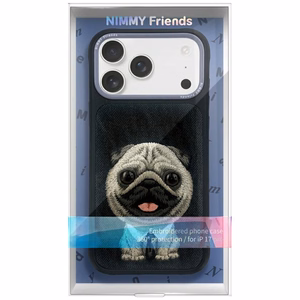 Nimmy Big Eyed Pet 2.0 Dog Ümbris jaoks iPhone 17 Pro Max - Must