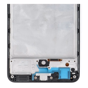 REWA OLED LCD-ekraan raamiga SAMSUNG A32 4G jaoks, must