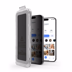 Tech-Protect Quick Set Spy+ Privaatsus Glass 2-pack jaoks iPhone 15 / 16