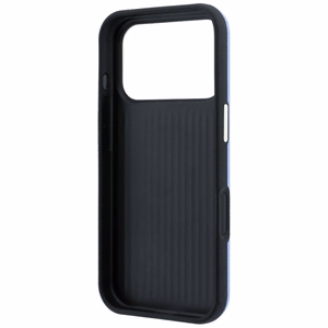 Guess Grained & Big Resin Logo ümbris iPhone 18 Pro Max / 17 Pro Max – sinine