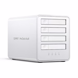 Orico 8848U4 DAS seeria 4-pesaline M.2 NVMe SSD kettamassiiv - valge