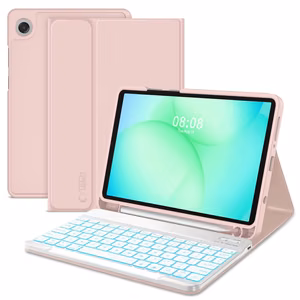 Tech-Protect SC Pen Ümbris jaoks Samsung Galaxy Tab A9 / A11 8.7 X110 / X115 / X133 / X135 - roosa