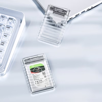 Orico 2139U3-V1 2.5" HDD/SSD USB Micro-B 5Gb/s Disk Drive - Läbipaistev