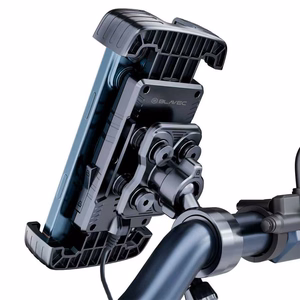 Blavec Uchwyt Rowerowy/Motocyklowy BVC-01 Velo to handlebar with induction charging and shock absorbtion (BVC01-ICSAHB) black