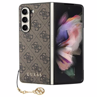 GUESS ümbris jaoks SAMSUNG Z Fold 5 GUHCZFD5GF4GBR (4G Charm) brown