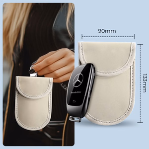 Tech-Protect KLR100 RFID Blocking Car Key Ümbris - Beige