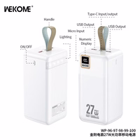 Akupank WK Design "WP-97" valge 50000mAh (27W)