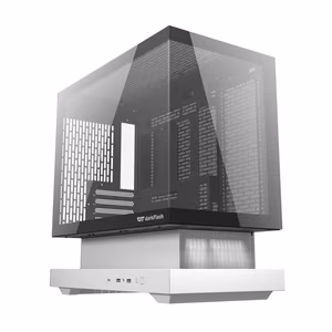 Darkflash F1 computer ümbris (Valge) + 6 ARGB fans