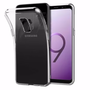 Ultra Slim 0,5 mm tagakaas Samsung S9-le, läbipaistev