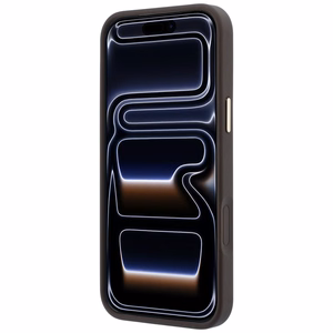 Guess Ring Stand 360 4G Classic Logo MagSafe ümbris iPhone 18 Pro / 17 Pro – pruun