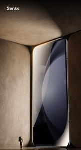 Benks Warrior HD karastatud klaas Samsung Galaxy Z Fold 6 jaoks, must