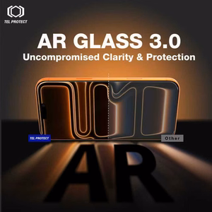 Karastatud klaas Tel Protect 10X AR 3.0 AntiReflective Titanium Iphone 17 Pro Max (ümbrik)