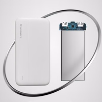 Wozinsky Powerbank Li-Po 10000mAh 2 x USB valge (WPBWE1)