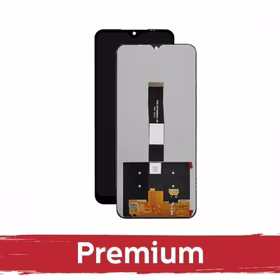 LCD Ekraan Ühildub Xiaomi Redmi 9A / 9C / 9AT / Poco C3 Must OEM