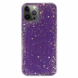 Brilliant Läbipaistev Ümbris jaoks Iphone 12 Pro Max Lilla