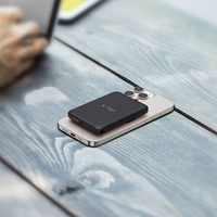 Tech-Protect LifeMag PB10 Powerbank MagSafe 5000mAh 15W USB-C portiga - must + USB-C kaabel