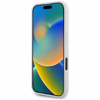 KARL LAGERFELD ümbris jaoks IPHONE 16 compatible with MagSafe KLHMP16SSKCHTCE (Silicone KC Heads) beige