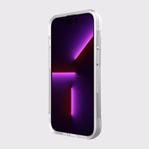 Raptic X-Doria Clutch Case iPhone 14 koos MagSafe tagakattega läbipaistev