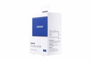 Samsung Portable SSD T7 2 TB USB Type-C 3.2 Gen 2 (3.1 Gen 2) sinine