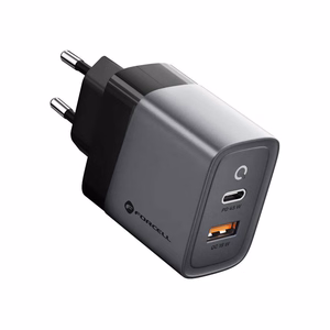 Phone laadija Forcell F-Energy GaN USB C + USB A QC4.0 PD 4A 45W VT-39 hall
