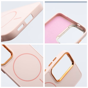 FRAME MAG COVER Ümbris compatible koos MagSafe jaoks SAMSUNG S26 Edge powder roosa
