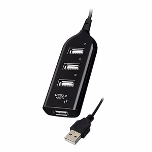 Vakoss TC-234UX jaotur USB 2.0 must