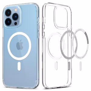Spigen Ultra Hybrid Mag ümbris MagSafe'iga iPhone 13 Pro-le - valge