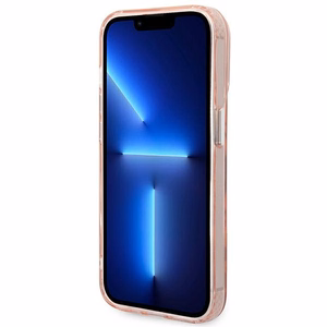 Karl Lagerfeld KLHMP14LHKCP iPhone 14 Pro 6.1" hardcase roosa/roosa Karl & Choupette Aluminum Magsafe