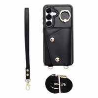 Rahakott Ümbris WONDER jaoks SAMSUNG A55 5G must