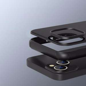 Nillkin Super Frosted Shield Pro ümbris iPhone 14 Plus tagaküljele sinine